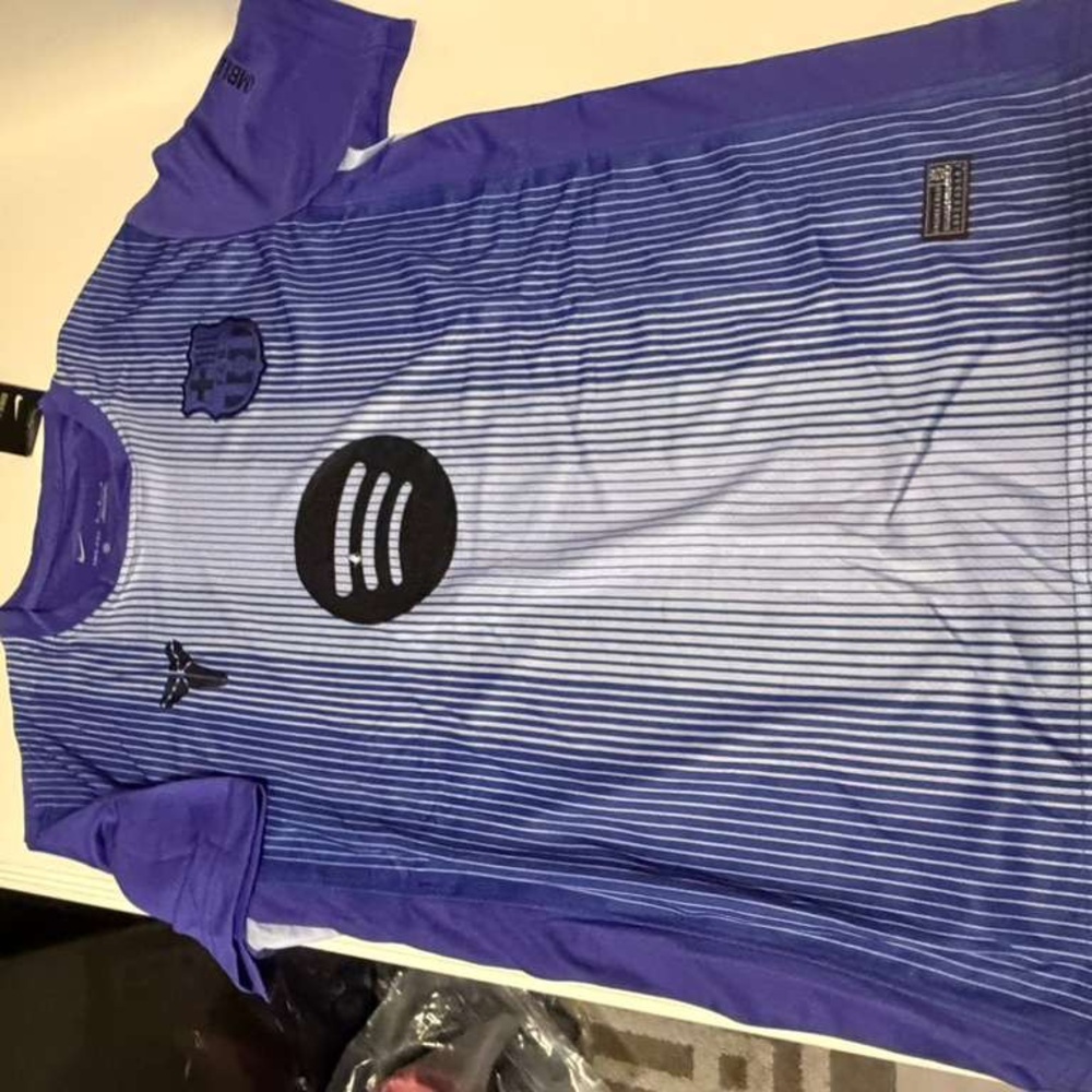 Barcelona Purple Jersey Size M (miss print)